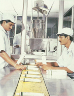 Production line at Elegant Chemical Entp. Pvt. Ltd.